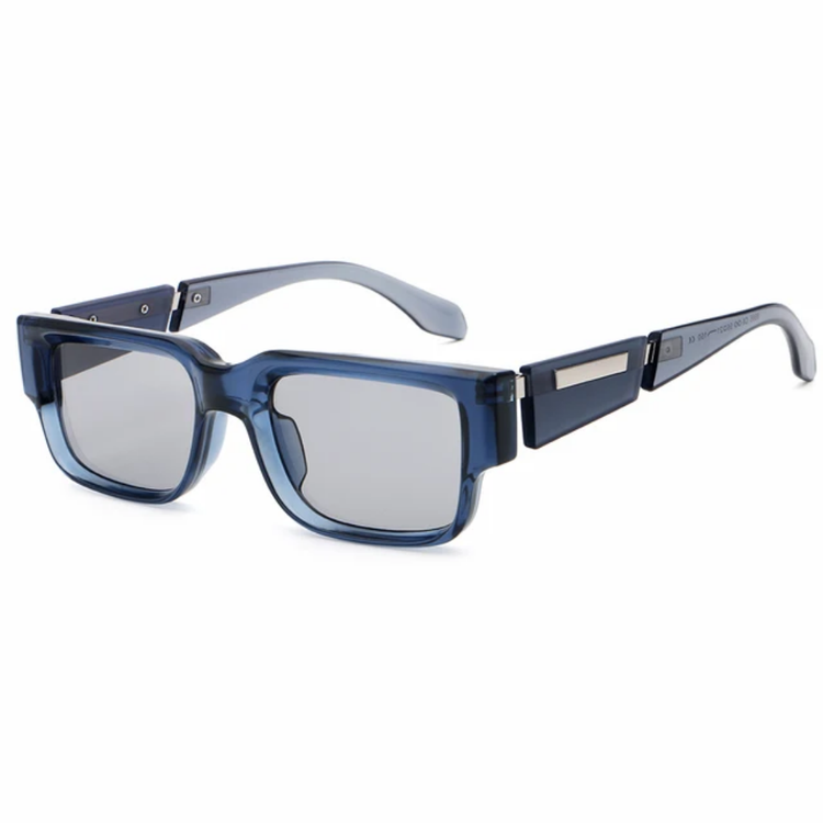 Axel Men's Gradient Lens Retro Square Frame UV400 Sunglasses