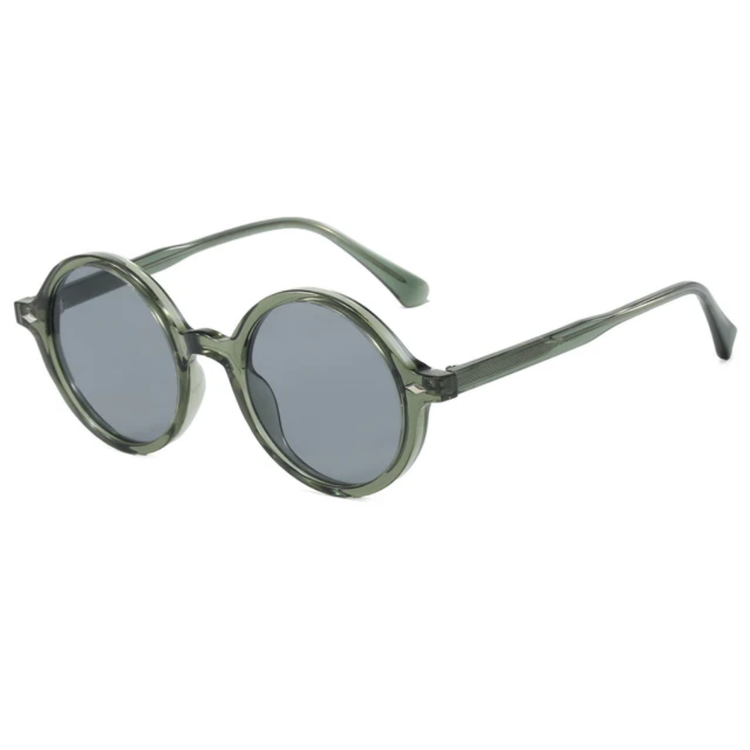 Flynn Unisex Classic Retro Round UV400 Sunglasses