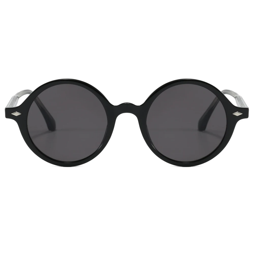 Classic Round UV400 Sunglasses SUNGAIT Classic Round Polarized Sunglasses SGT166 | Retro  main image 4