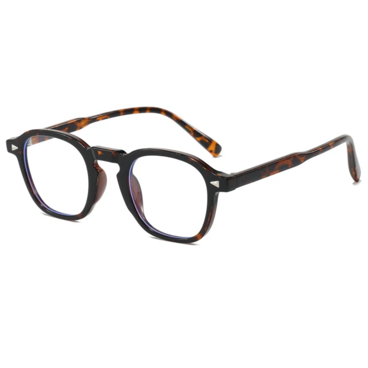 Caden Square Frame Anti-Blue Light Glasses