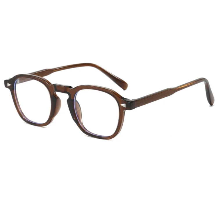 Caden Square Frame Anti-Blue Light Glasses
