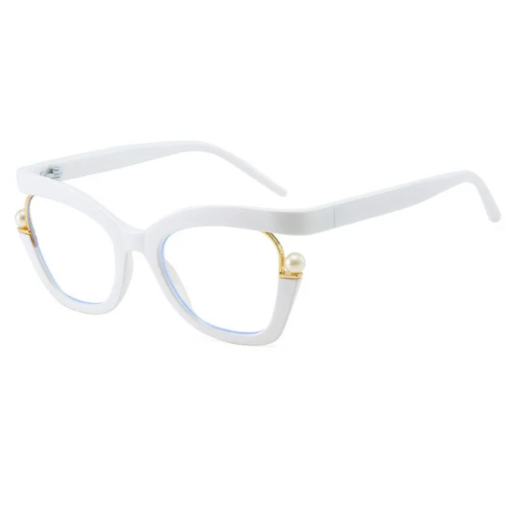 Lena Women's Oversized Cat-Eye Anti-Blue Light Glasses