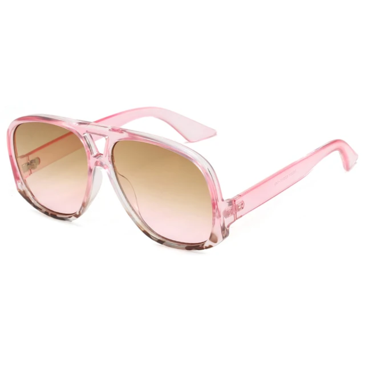 Cylo Oversized Unisex Flat Top Pilot Frame UV400 Sunglasses