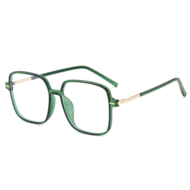 Briar Oversized Square Frame Anti-Blue Light Blocking Glasses