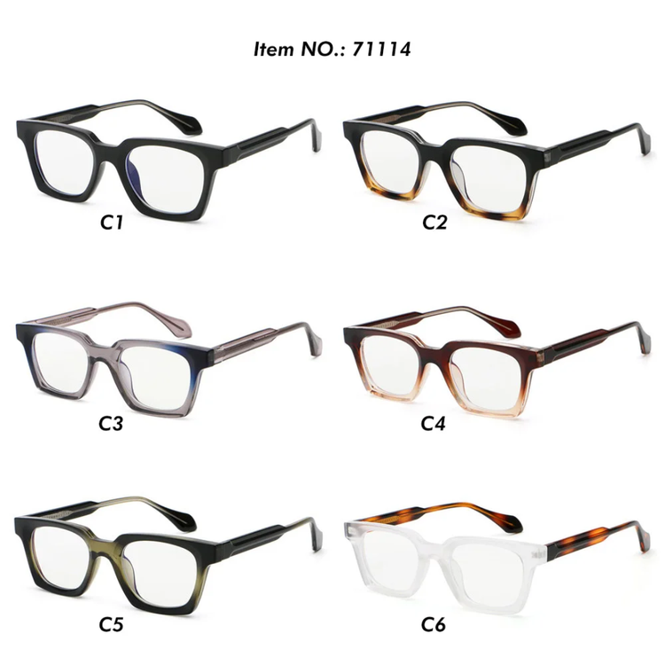Auden Unisex Square Frame Anti-Blue Light Glasses