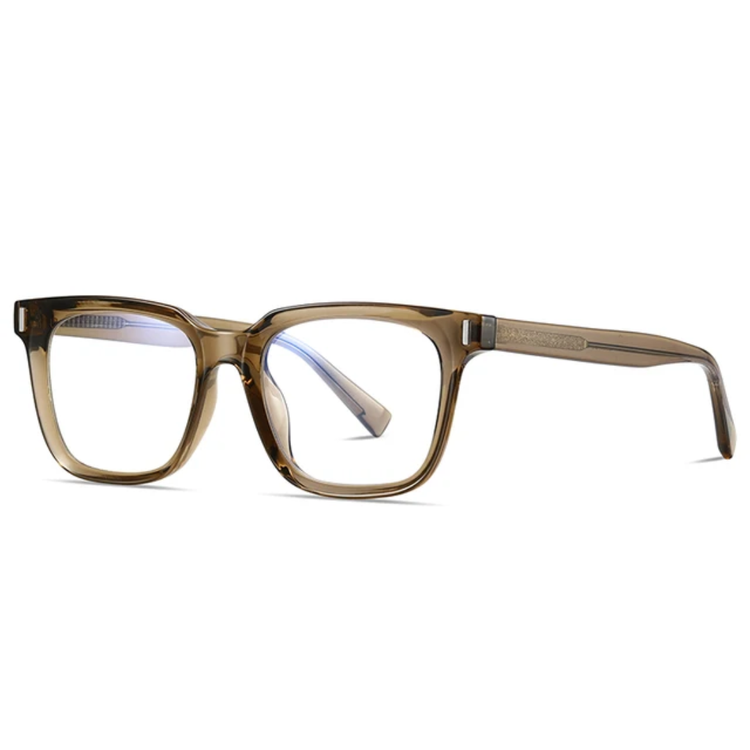 Asher Unisex Square Frame Anti-Blue Light Blocking Glasses