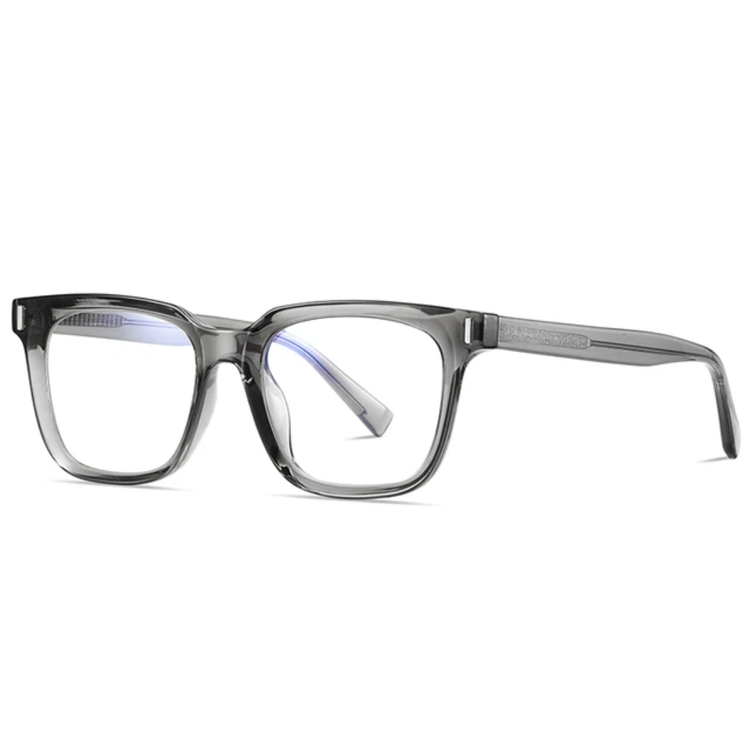 Asher Unisex Square Frame Anti-Blue Light Blocking Glasses