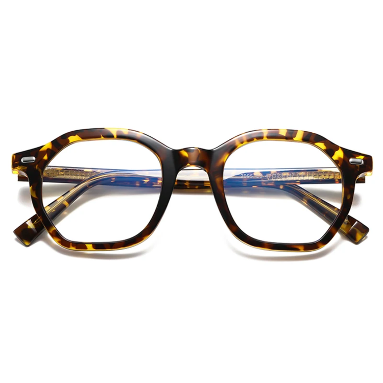 Greyson Unisex Polygon Frame Anti-Blue Light Glasses