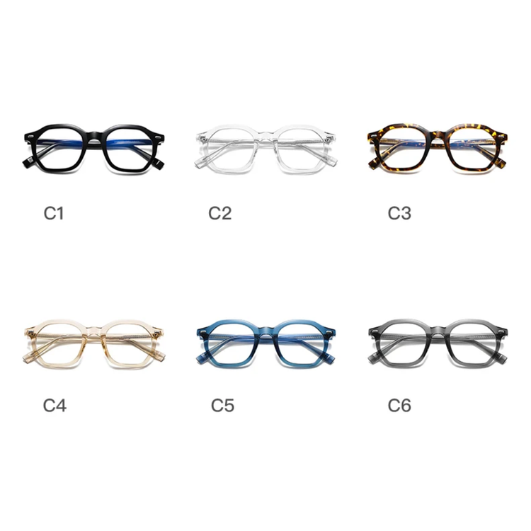 Greyson Unisex Polygon Frame Anti-Blue Light Glasses