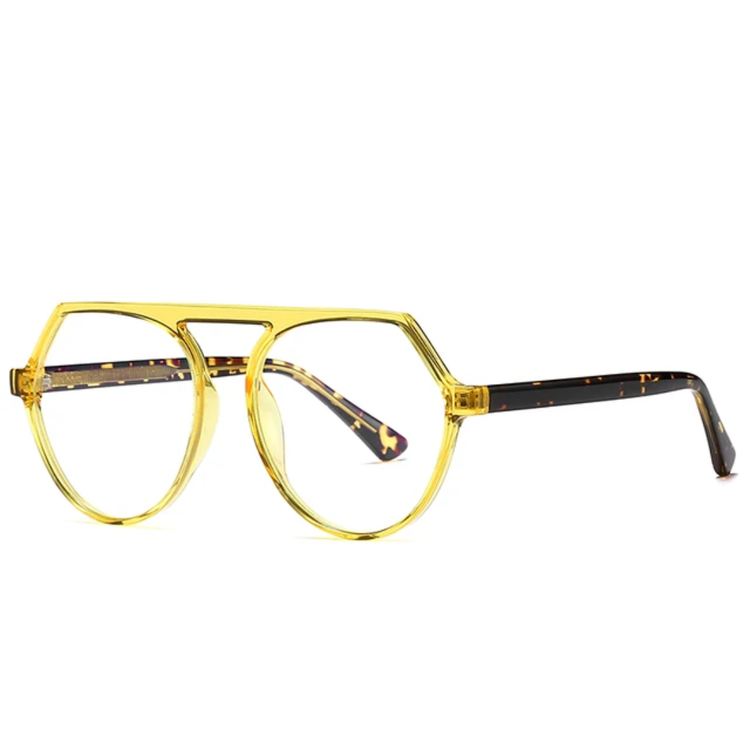 Ivy Women's Flat Top Pilot Frame TR90 Anti Blue Light Glasses