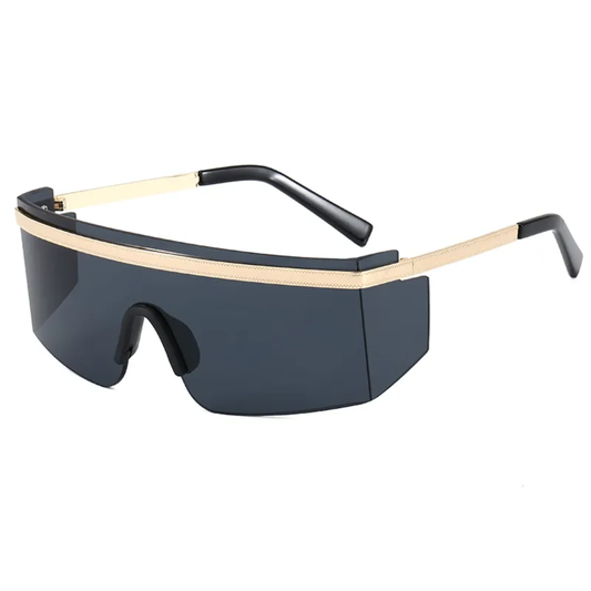 Ignis RImless Unisex Metal Detail UV400 Sunglasses