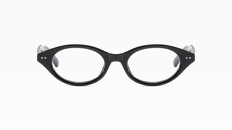 Ember Womens Small Oval Frame Anti-Blue Light Blocking Glasses