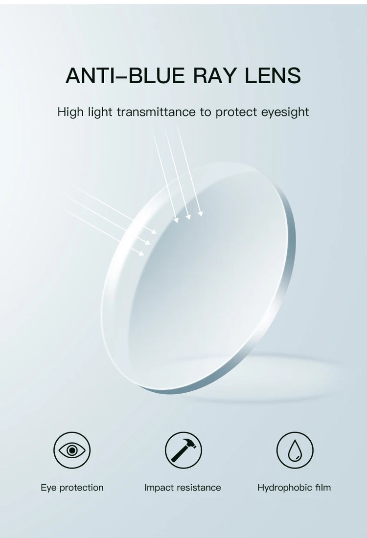 OLIVIA OVAL ANTI-BLUE LIGHT BLOCKING GLASSES