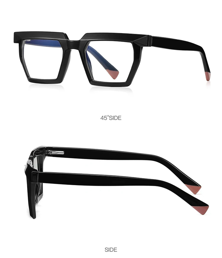 WILLIAM UNISEX TR90 BLOCK FRAME ANTI BLUE LIGHT GLASSES