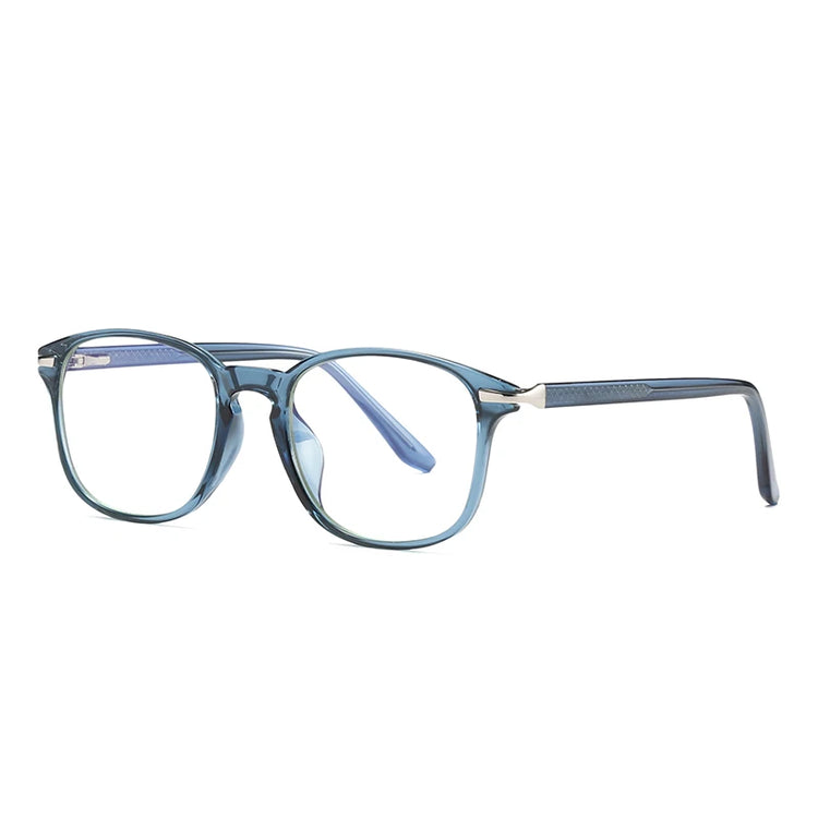 MARLEY UNISEX RETRO ROUND FRAME ANTI-BLUE LIGHT GLASSES