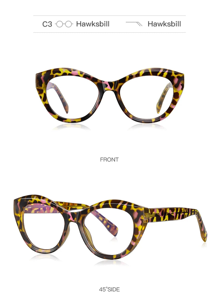 Ines Women’s Retro Cat Eye Anti-Blue Light Glasses