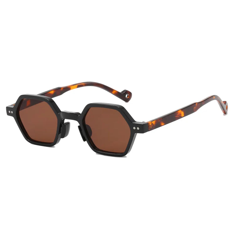 DEON UNISEX U400 MINI GEOMETRIC FRAME SUNGLASSES