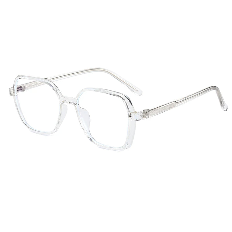 LEIGHTON UNISEX OVERSIZED SQUARE FRAME ANTI-BLUE LIGHT BLOCKING GLASSES