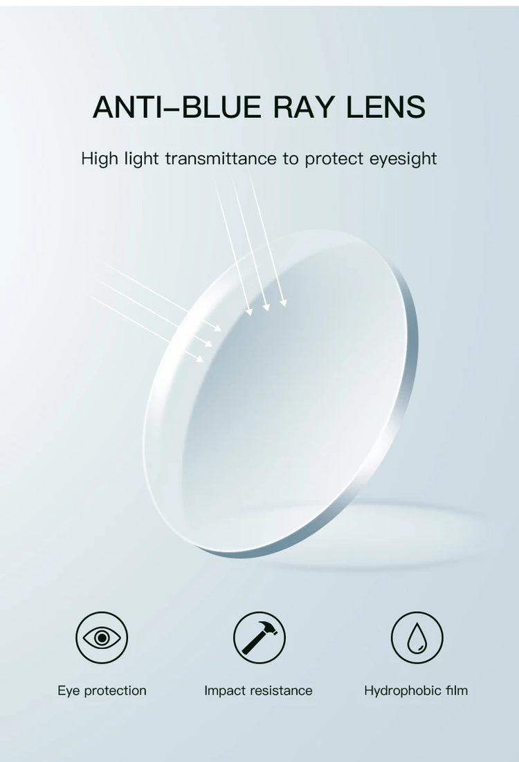 NICOLE TWO-TONE ANTI BLUE LIGHT CAT EYE FRAME GLASSES