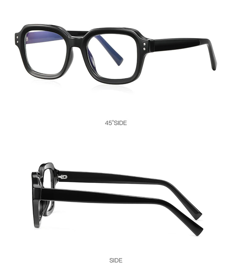 NELSON UNISEX RECTANGLE FRAME ANTI BLUE LIGHT GLASSES