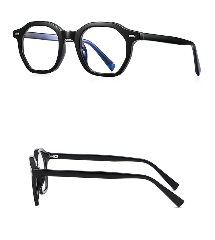 Greyson Unisex Polygon Frame Anti-Blue Light Glasses