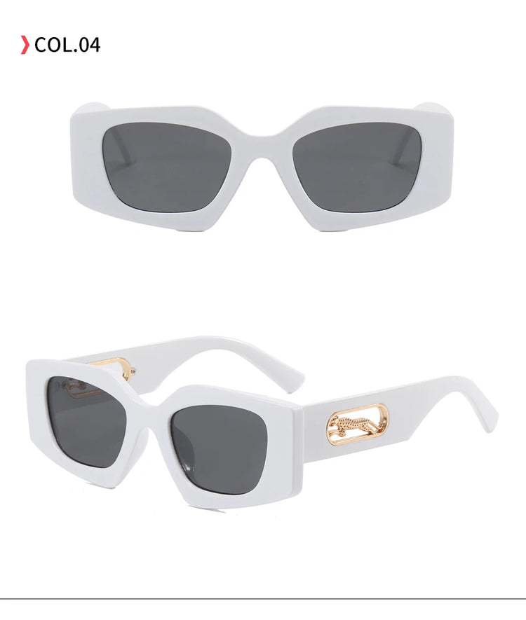 Rayvn Oversized Irregular Cat Eye UV400 Sunglasses