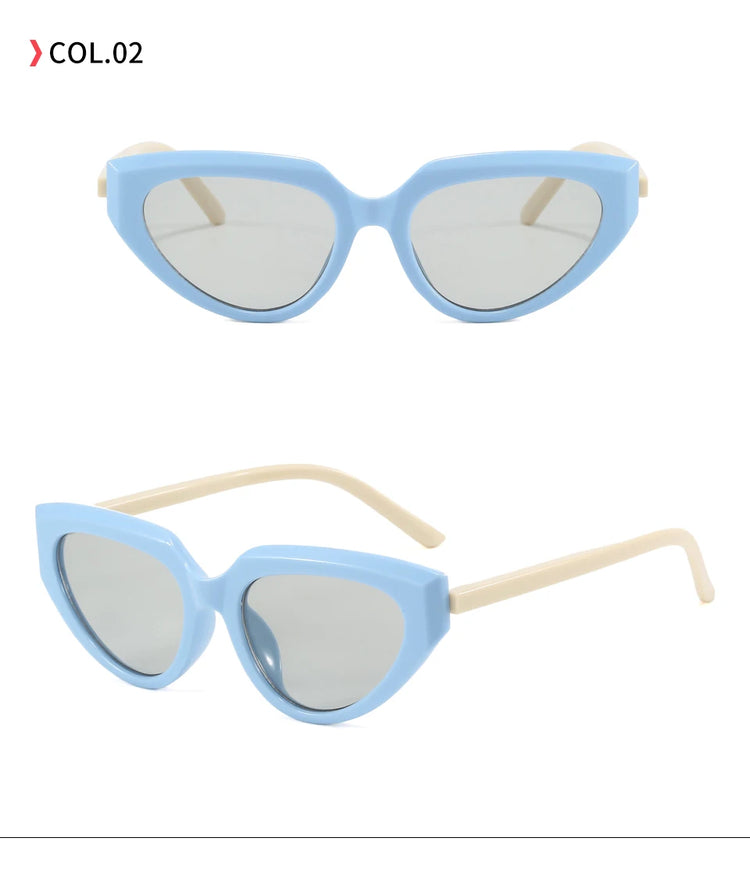 Lyra Women's Small Cat-Eye Frame UV400 Sunglasses