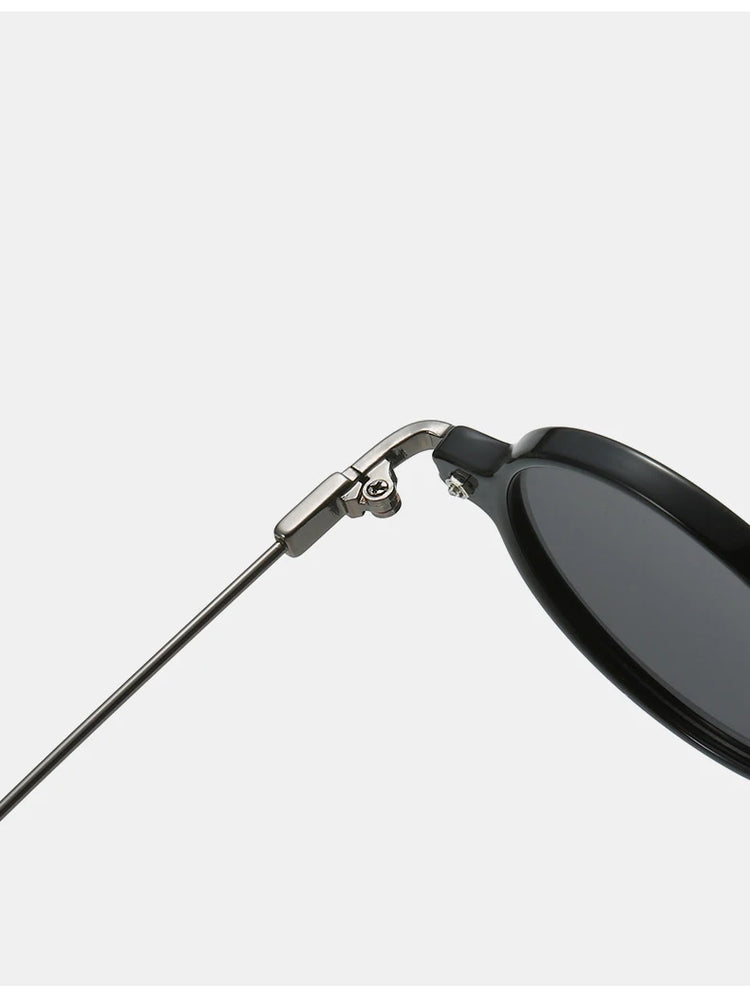 WILLIAM UNISEX RETRO METAL ROUND FRAME UV400 SUNGLASSES