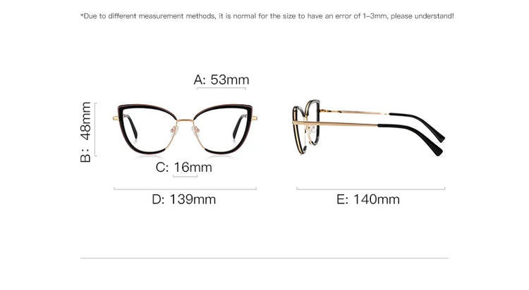 Stella Womens Cat Eye  Anti Blue Light Blocking Glasses