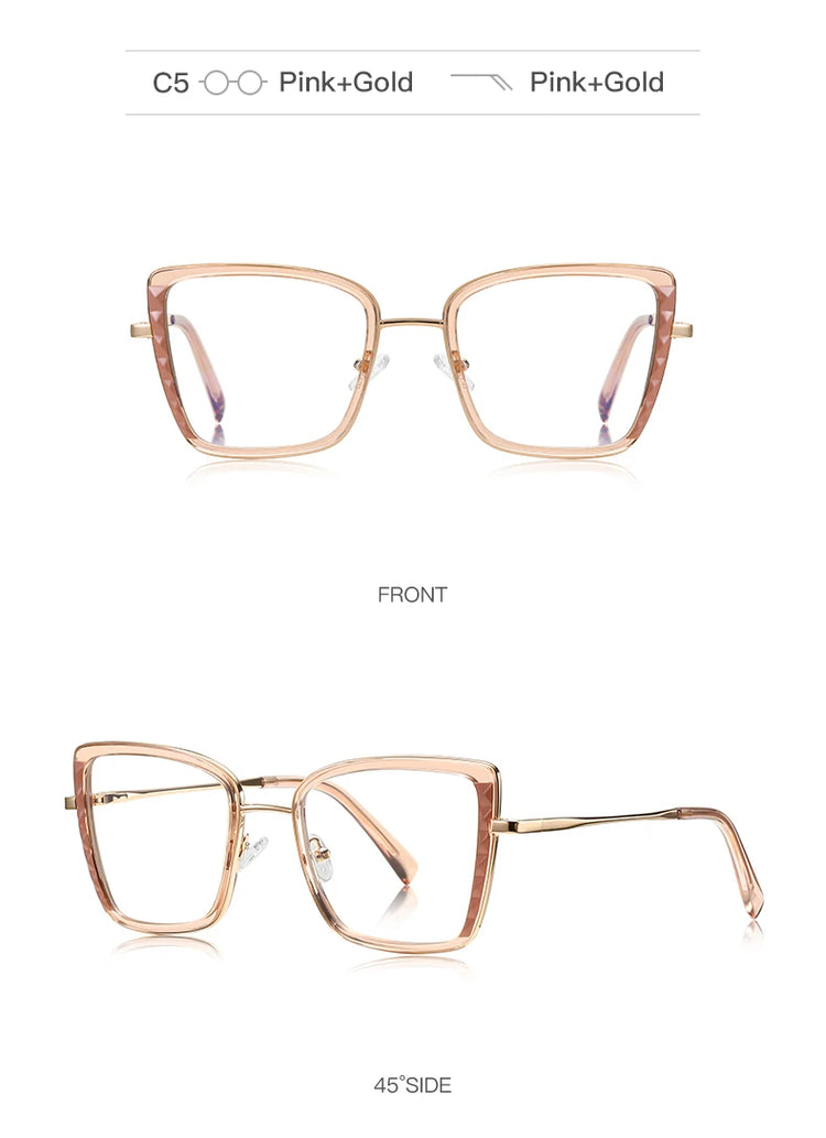 Anya Women's Cat-Eye Blue Light Blocking Glasses