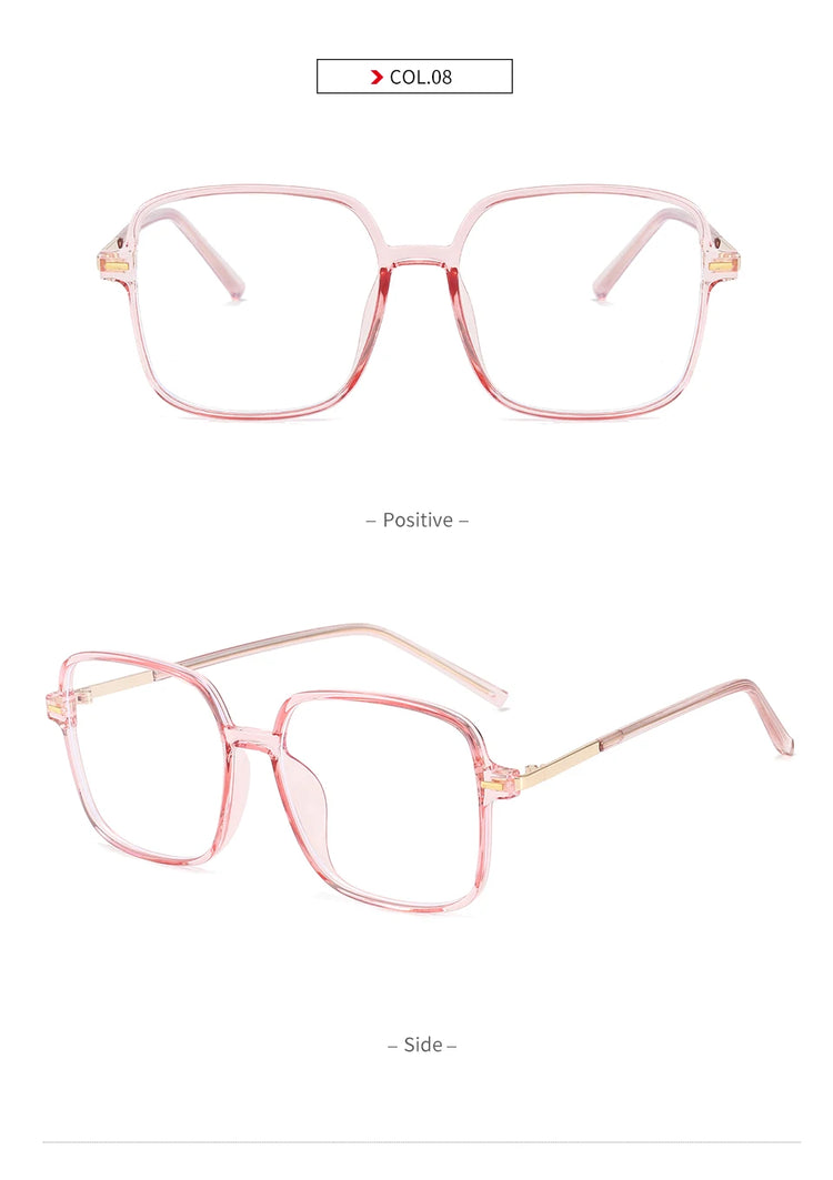 Briar Oversized Square Frame Anti-Blue Light Blocking Glasses