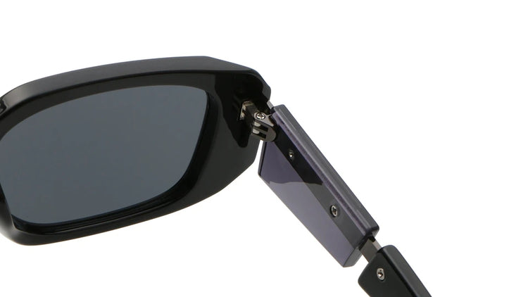 Rebel Retro Rectangular Thick Frame UV400 Sunglasses