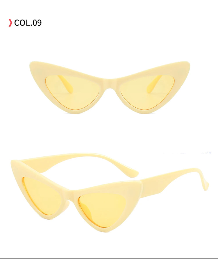 Zara Women's Small Cat-Eye Frame UV400 Sunglasses