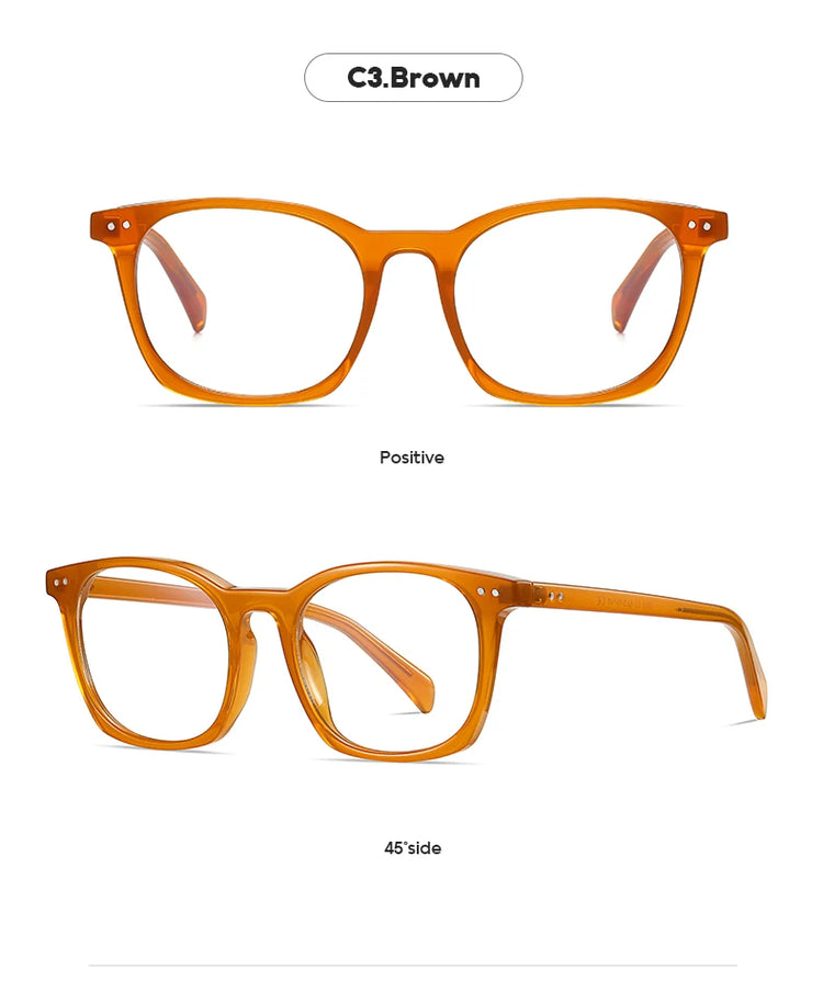 Lyric Unisex Square Frame Anti-Blue Light Glasses