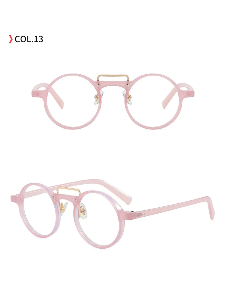 Orbit Unisex Retro Round Anti-Blue Light Glasses