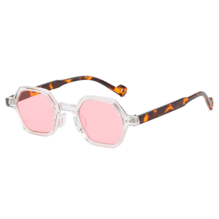 DEON UNISEX U400 MINI GEOMETRIC FRAME SUNGLASSES