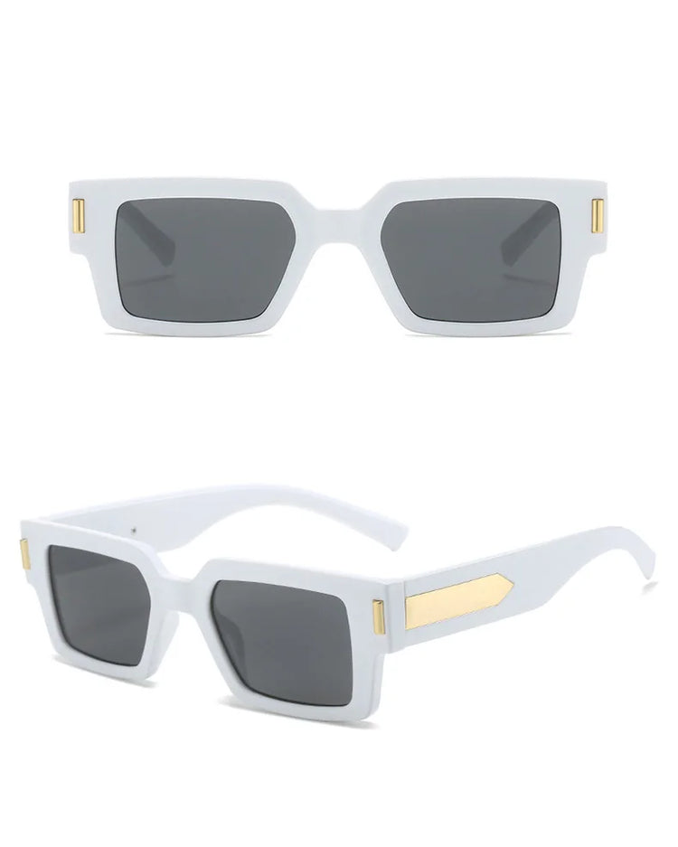 SHAUN UNISEX OVERSIZED THICK SQUARE FRAME UV400 SUNGLASSES