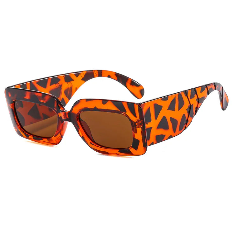 SANSCHA RECTANGULAR FRAME UV 400 UNISEX SUNGLASSES