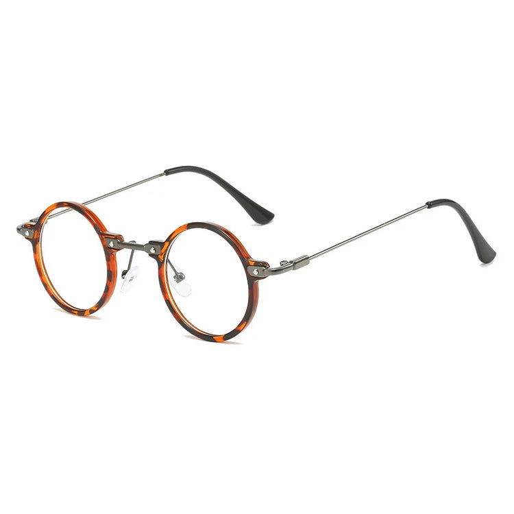 WILLIAM UNISEX RETRO METAL ROUND FRAME UV400 SUNGLASSES