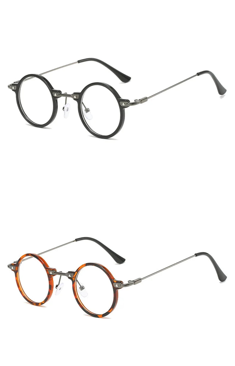 WILLIAM UNISEX RETRO METAL ROUND FRAME UV400 SUNGLASSES