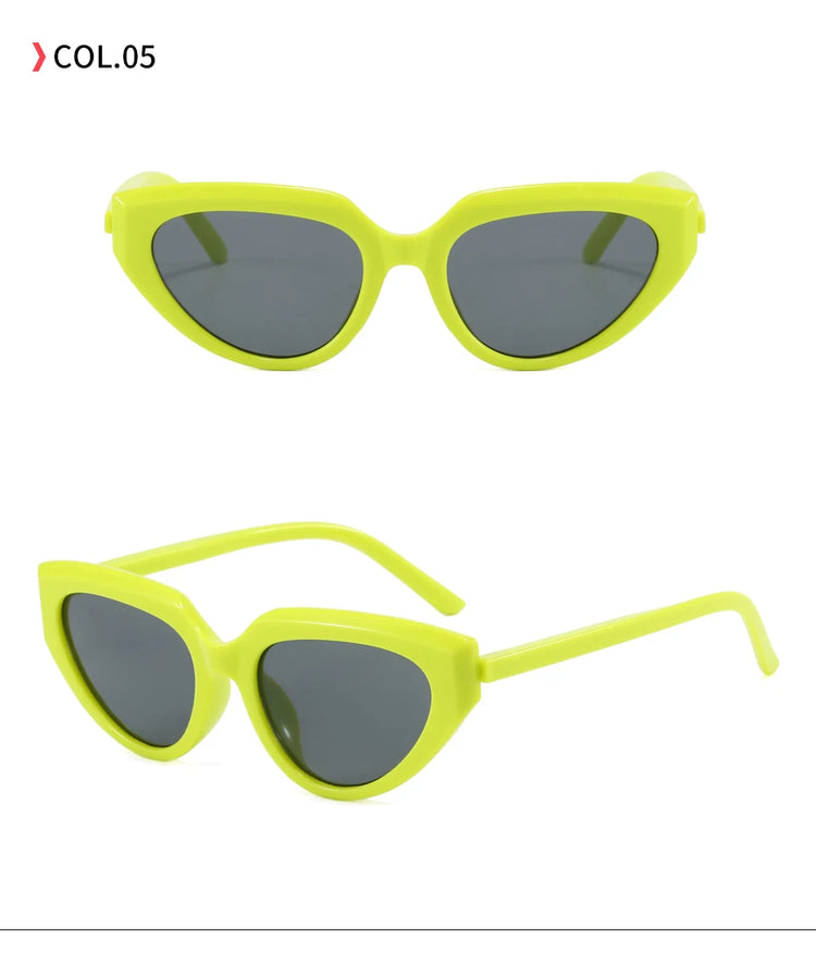 Lyra Women's Small Cat-Eye Frame UV400 Sunglasses