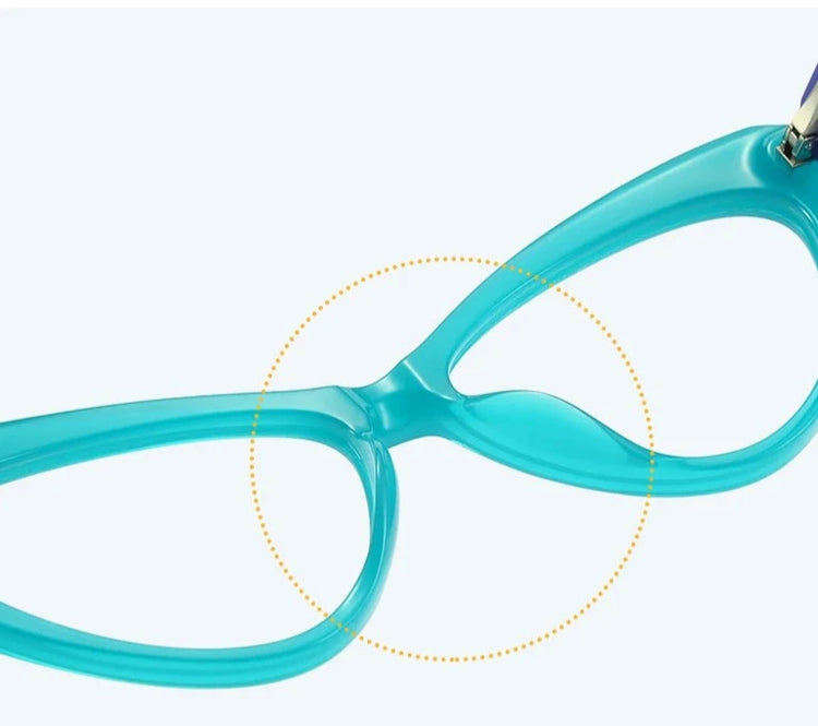 SHERENE WOMENS CAT EYE FRAME ANTI BLUE LIGHT BLOCKING GLASSES