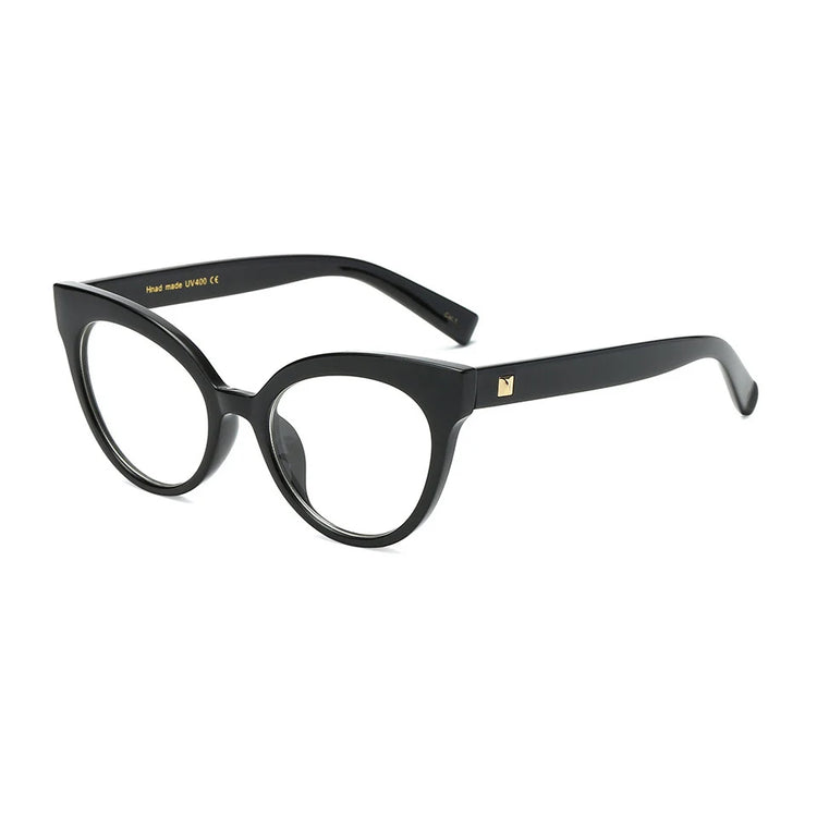 PEARL WOMEN'S FASHION OPTICAL CAT EYE FRAME GLASSES
