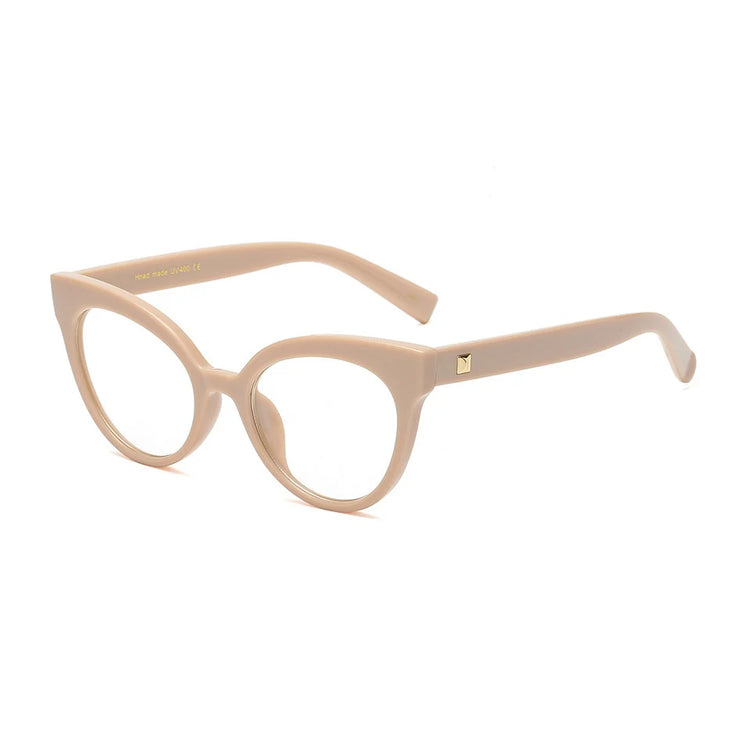 PEARL WOMEN'S FASHION OPTICAL CAT EYE FRAME GLASSES