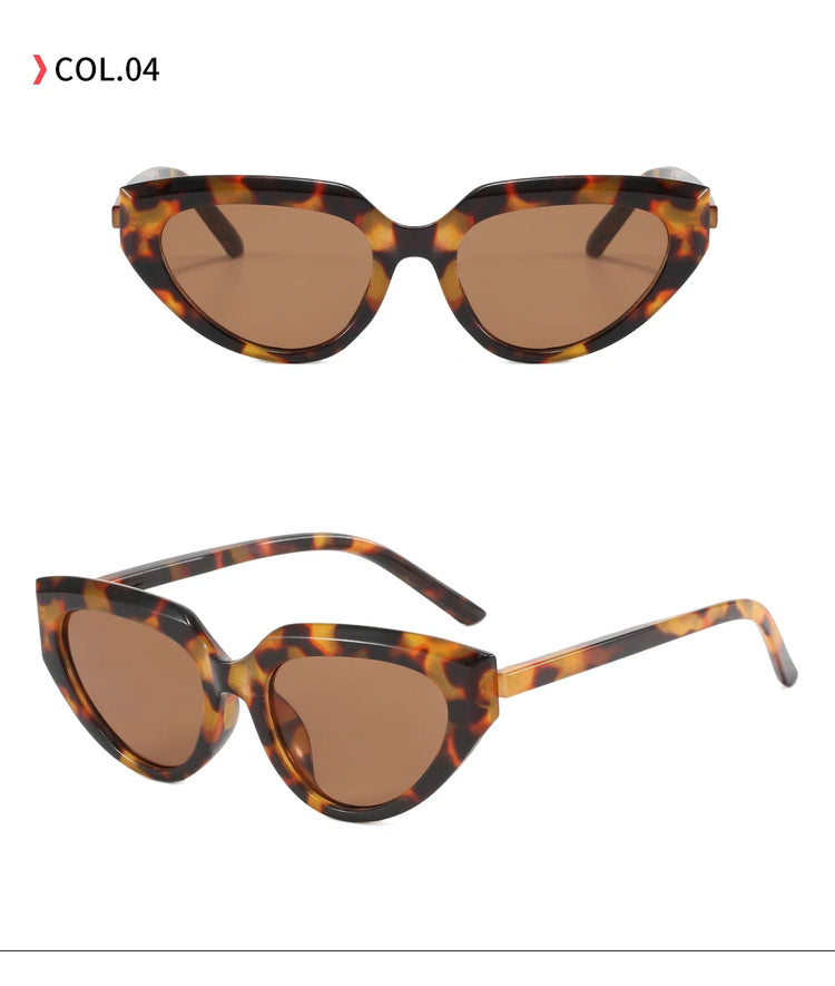 Lyra Women's Small Cat-Eye Frame UV400 Sunglasses