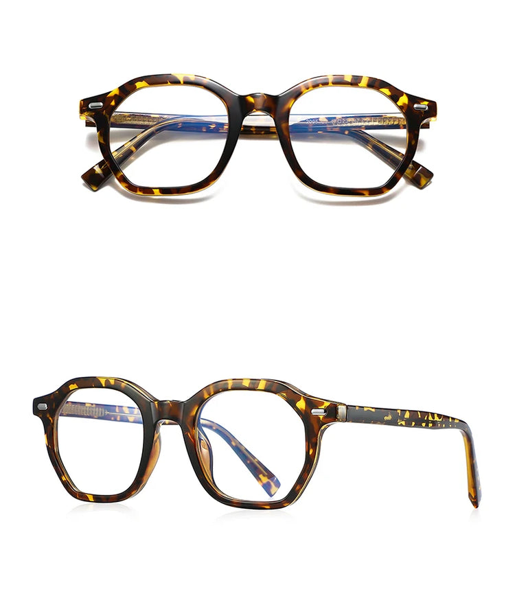 Greyson Unisex Polygon Frame Anti-Blue Light Glasses