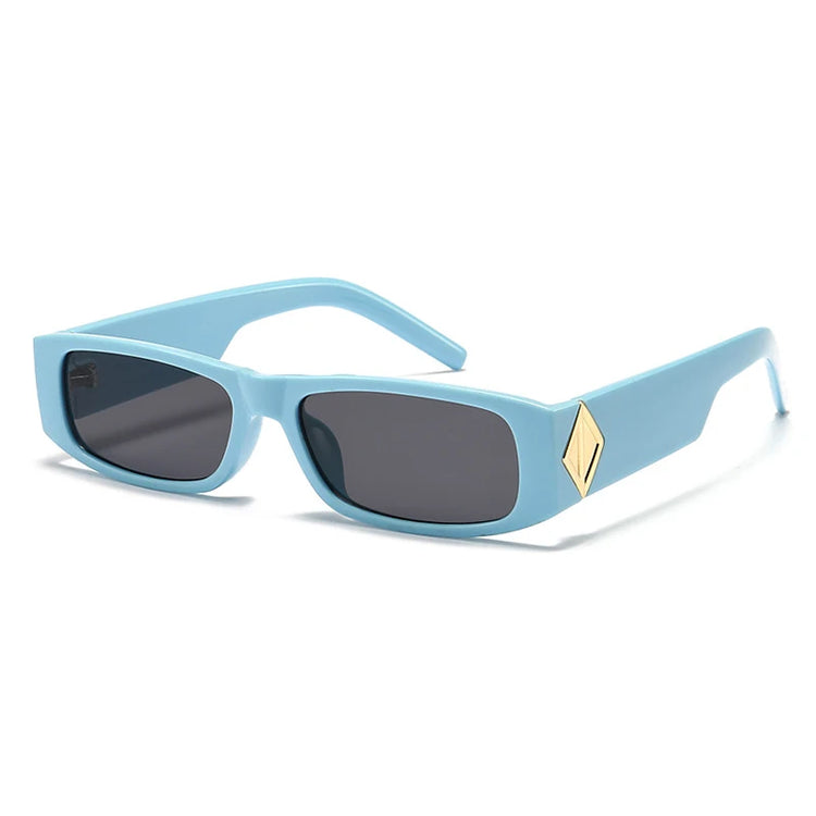EGYPT UNISEX RETRO RECTANGULAR FRAME UV400 SUNGLASSES