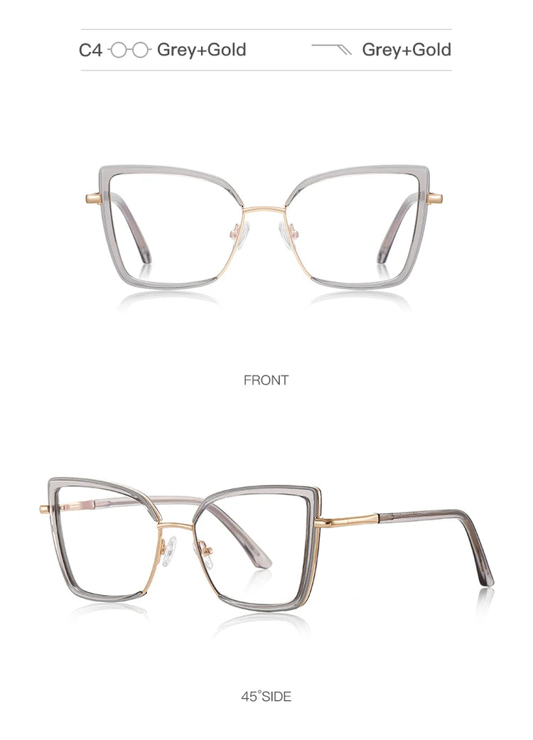 Celestial Women's Anti-Blue Light Cat-Eye Glasses