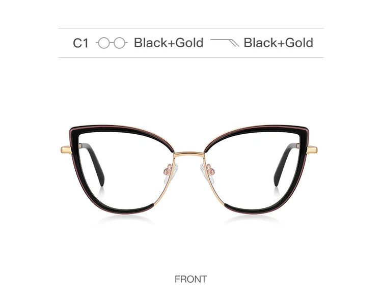 Stella Womens Cat Eye  Anti Blue Light Blocking Glasses