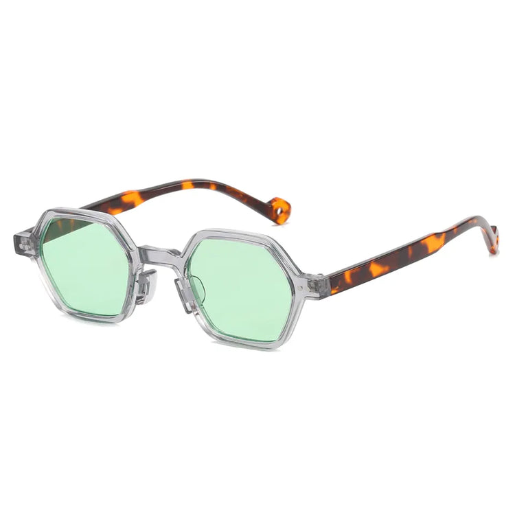 DEON UNISEX U400 MINI GEOMETRIC FRAME SUNGLASSES